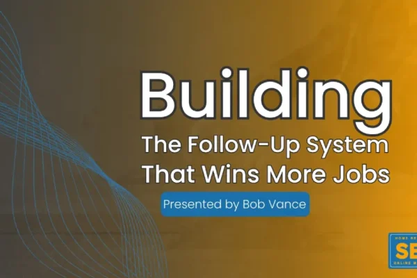 Follow-up system that wins more jobs (1) Follow-up system that wins more jobs