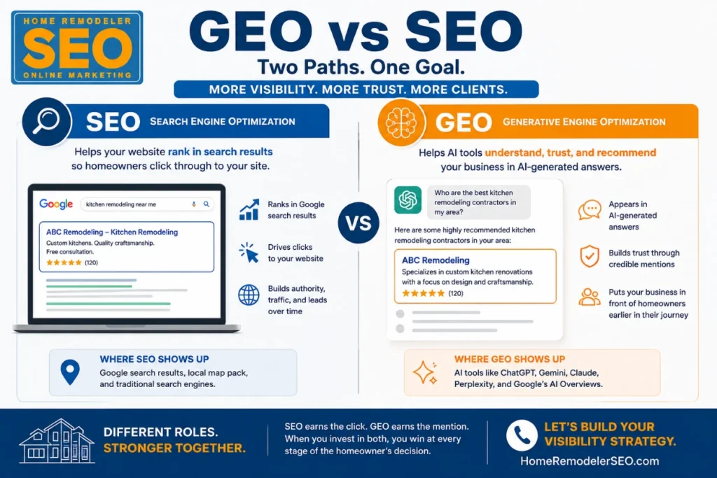 GEO vs SEO