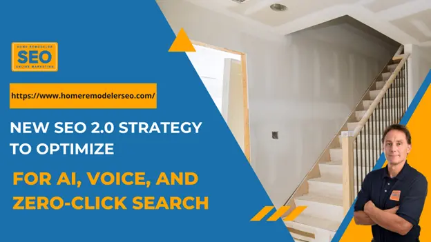 New SEO 2.0 strategy for AI, voice, and zero-click search by Home Remodeler SEO