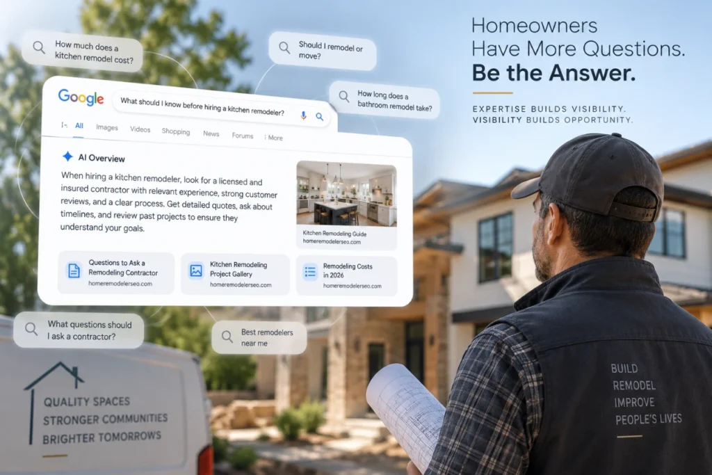home remodeler ai overviews