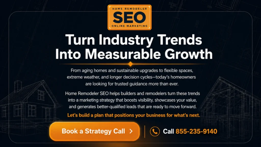 home remodelers marketing strategy