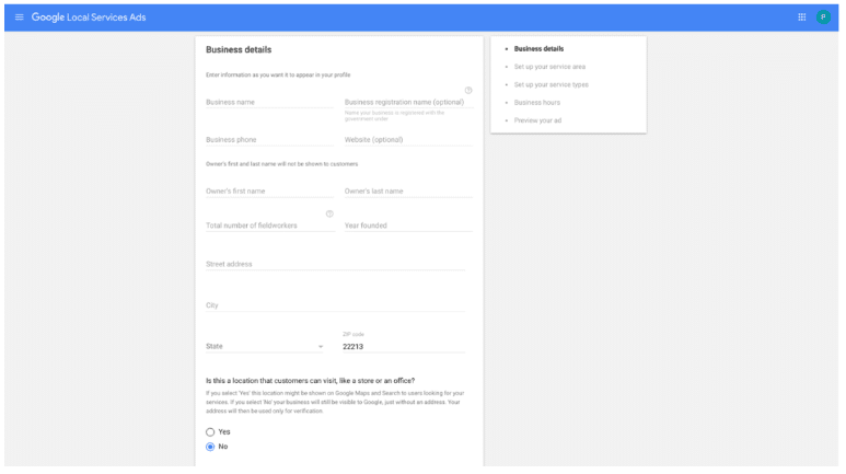 Setting Up LSA Profile